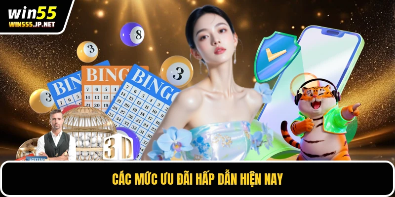 Các mức ưu đãi hấp dẫn hiện nay