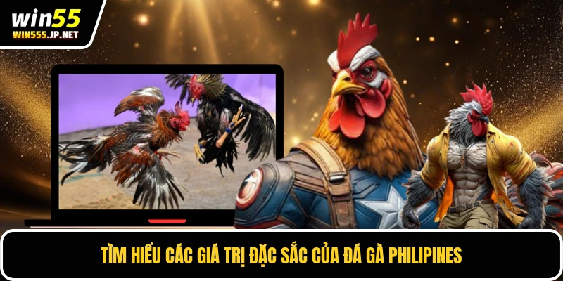 Tìm hiểu các giá trị đặc sắc của đá gà Philipines